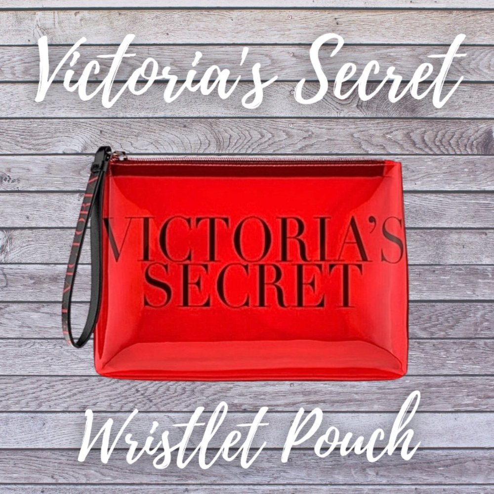 Victoria’s Secret Red Wristlet Pouch